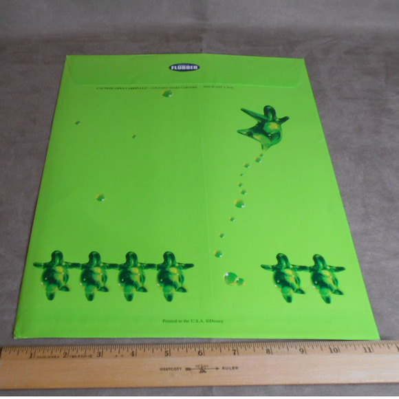 Flubber 1997 Envelope Only Disney Commemorative Lithograph - Picture 3 of 3
